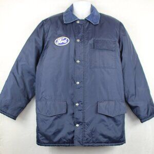 Vintage Ford Cars Winter Jacket Parka (M)